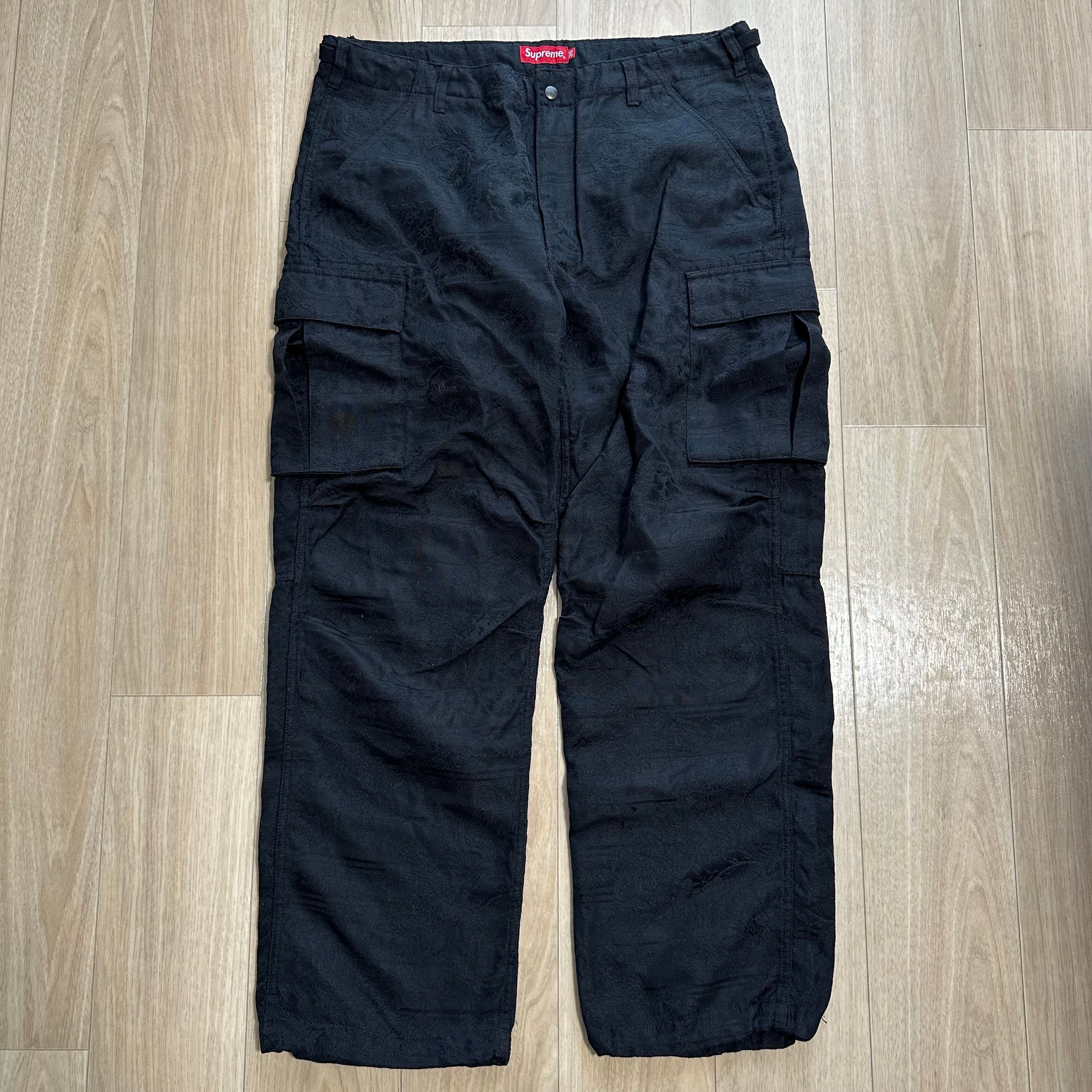 Supreme Floral Tapestry Cargo Pant "Black"