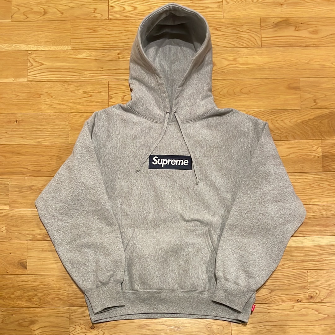Supreme Box Logo Hooded Sweatshirt (25FW) "Heather Grey"