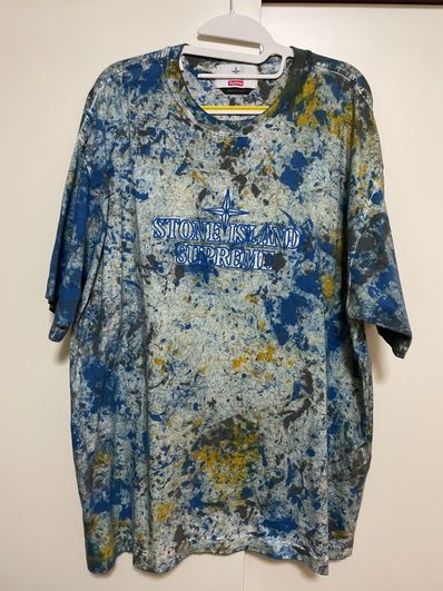 Supreme / Stone Island Embroidered Logo S/S Top "Dark Teal"