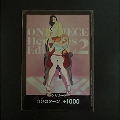ドン!!カード (ナミ&ロビン)(エクストラブースター「ヒロインズエディション Vol.2」)