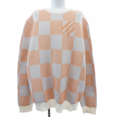ルイヴィトン LOUIS VUITTON ダミエジャガードコットンプルオーバー HQN81WZ34 ニット
