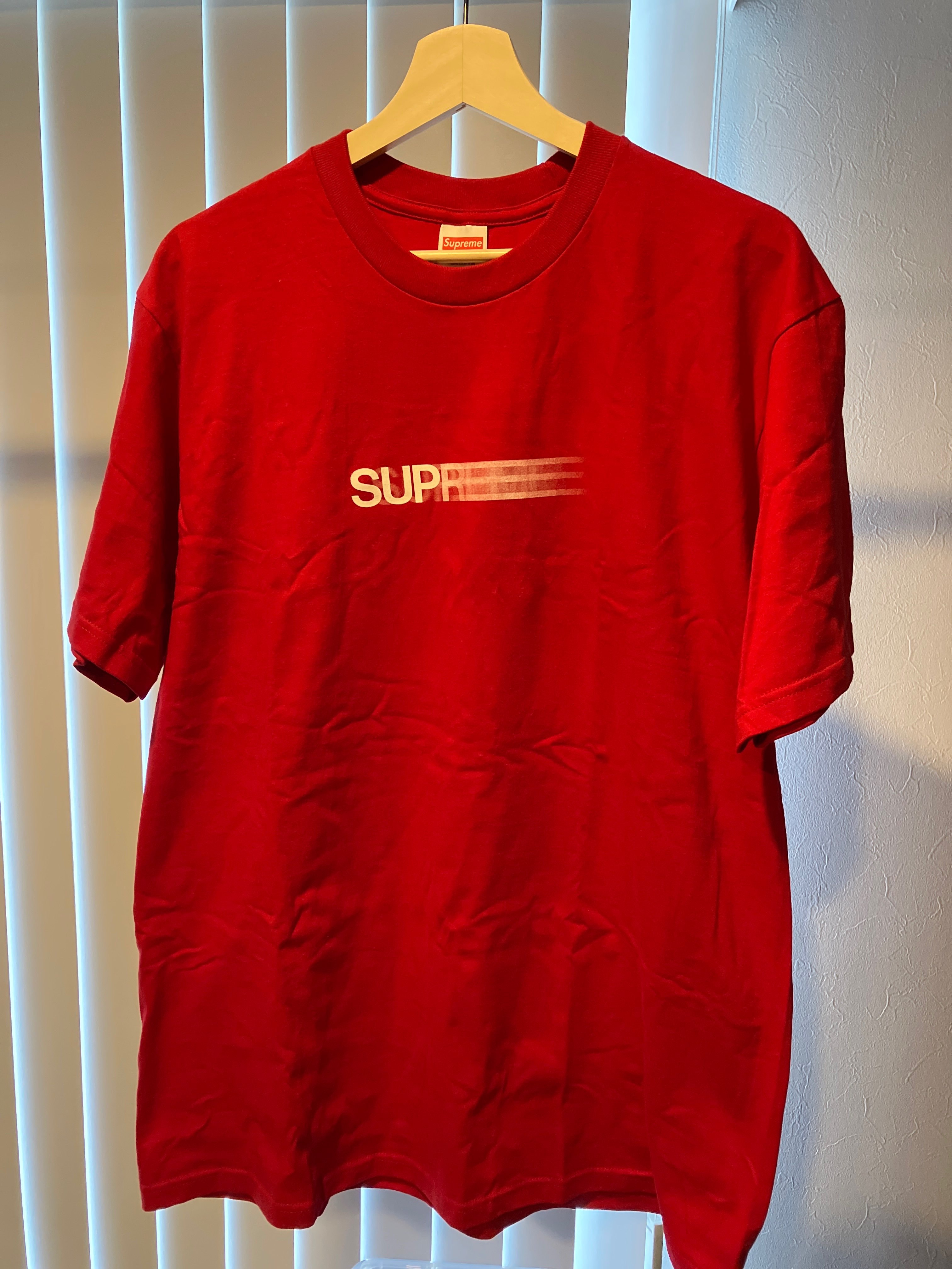 Supreme Motion Logo Tee "Red" (20SS)