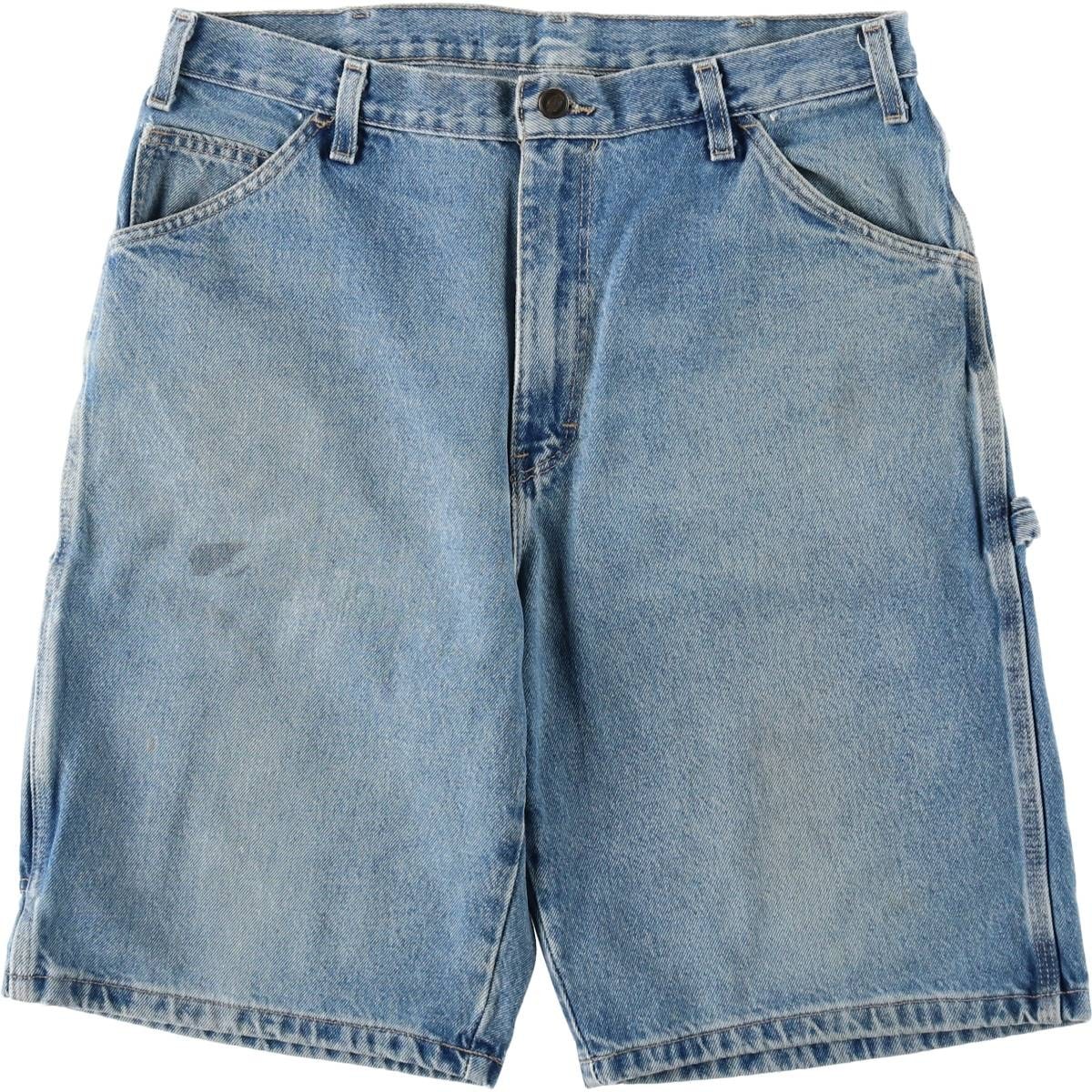 古着 ディッキーズ Dickies Relaxed Fit デニムペインターショーツ ショートパンツ メンズw34相当/eaa647974