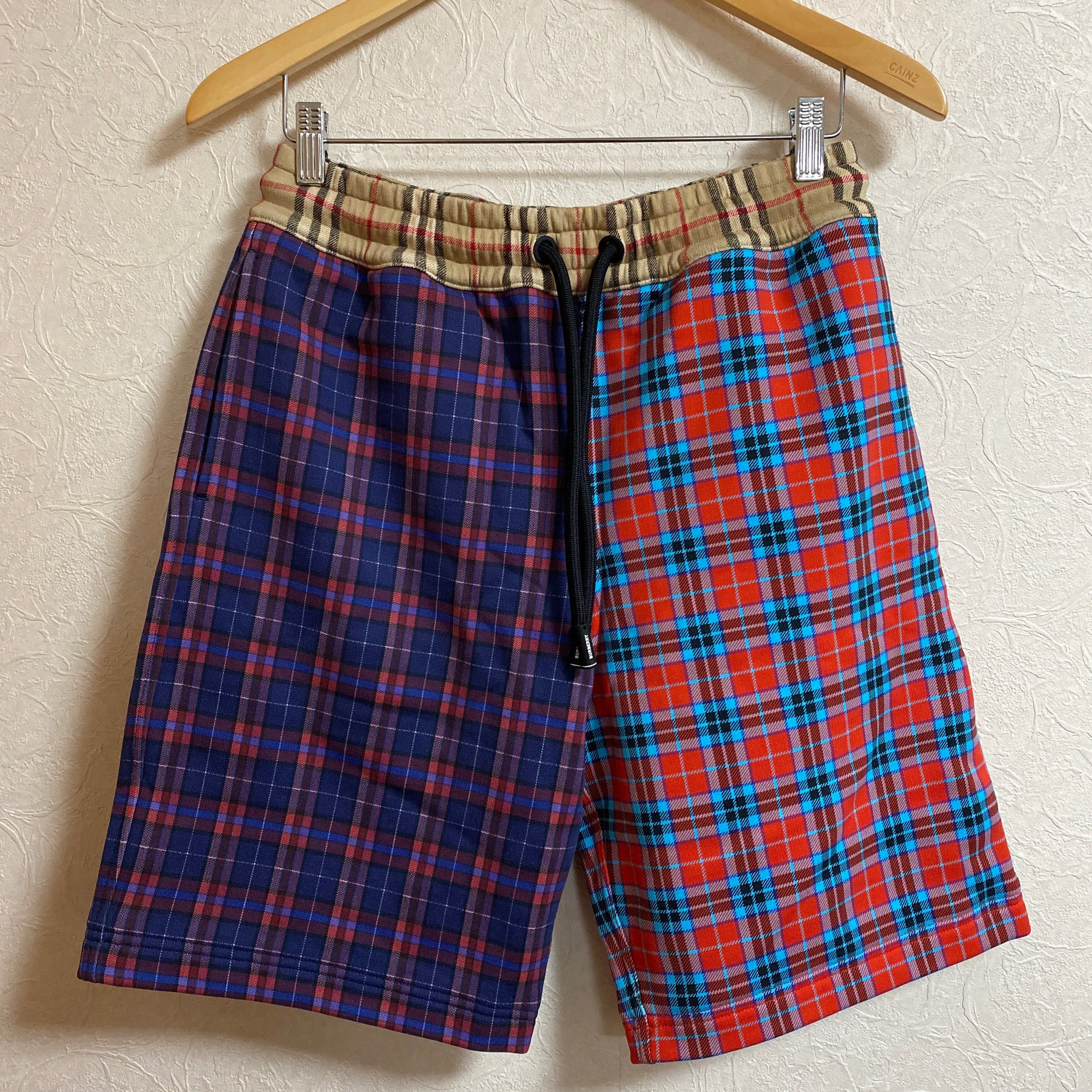 Burberry マルチカラーチェックショーツ