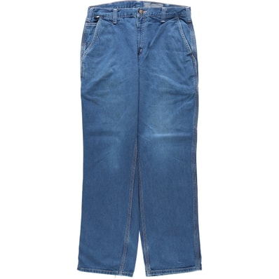 古着 カーハート Carhartt FRシリーズ デニム ワークパンツ メンズw33相当/eaa633847