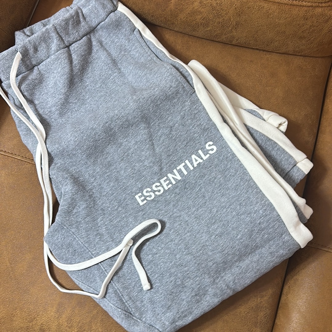 FEAR OF GOD Essentials Side Stripe Sweatpants "Grey"