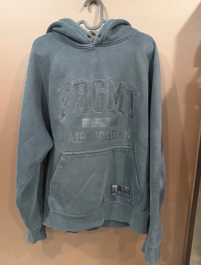 Air Jordan x Fragment Pullover Hoodie "Black"