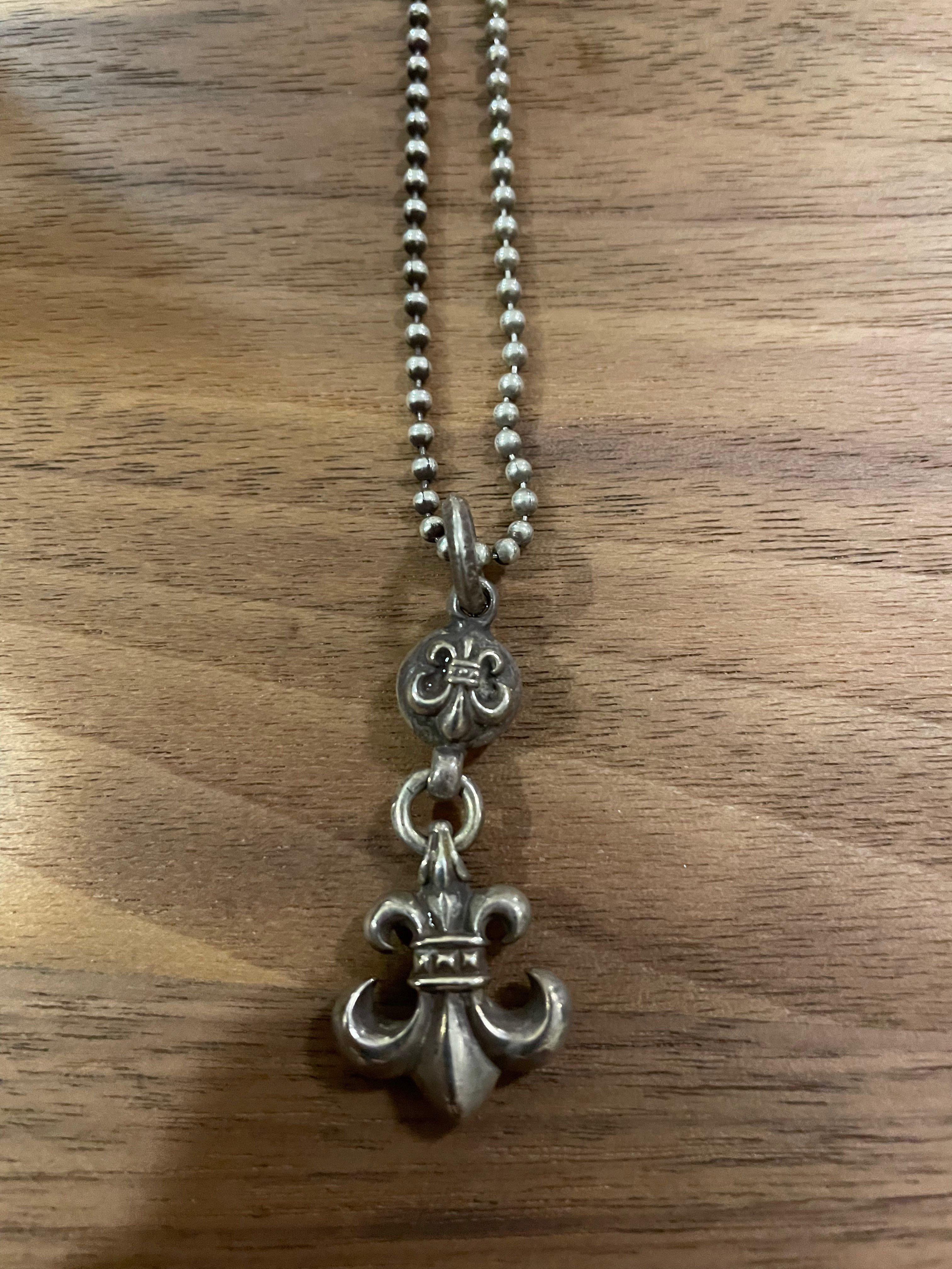 Chrome Hearts BS Fleur Charm "Silver"