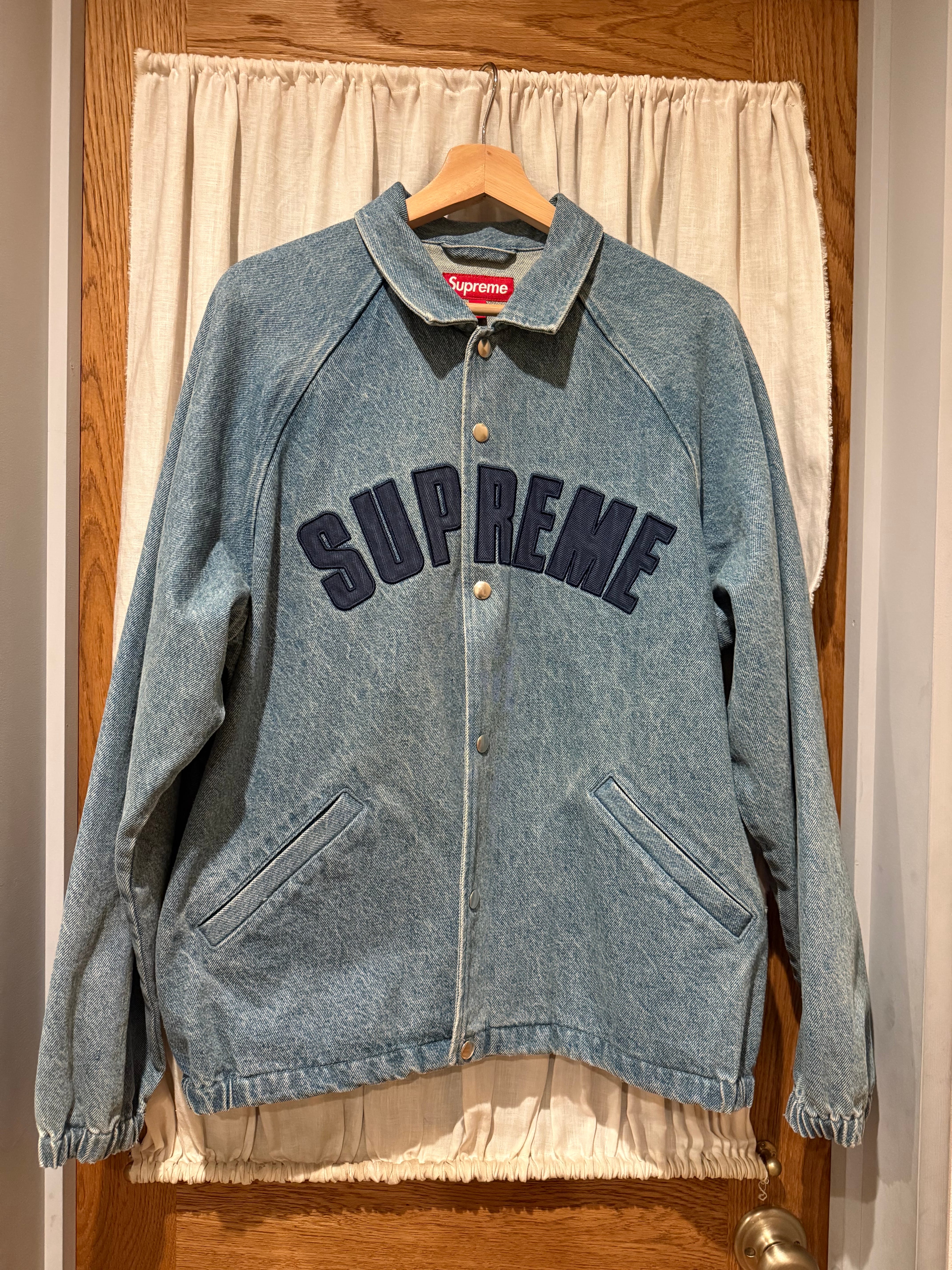 Supreme Faux Croc Car Coat 