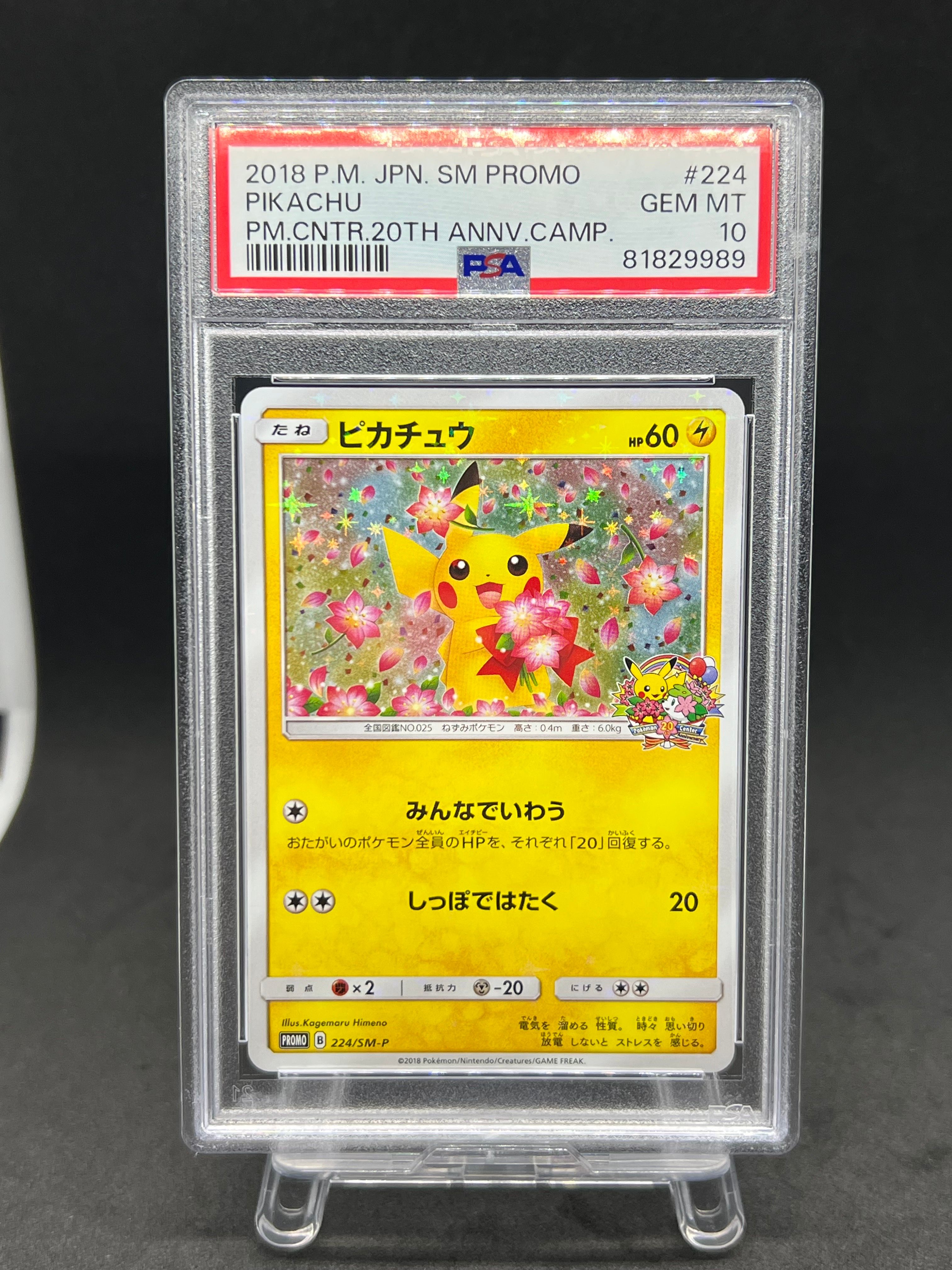 ピカチュウ: プロモ[SM-P 224](プロモーションカード「SM-P」)