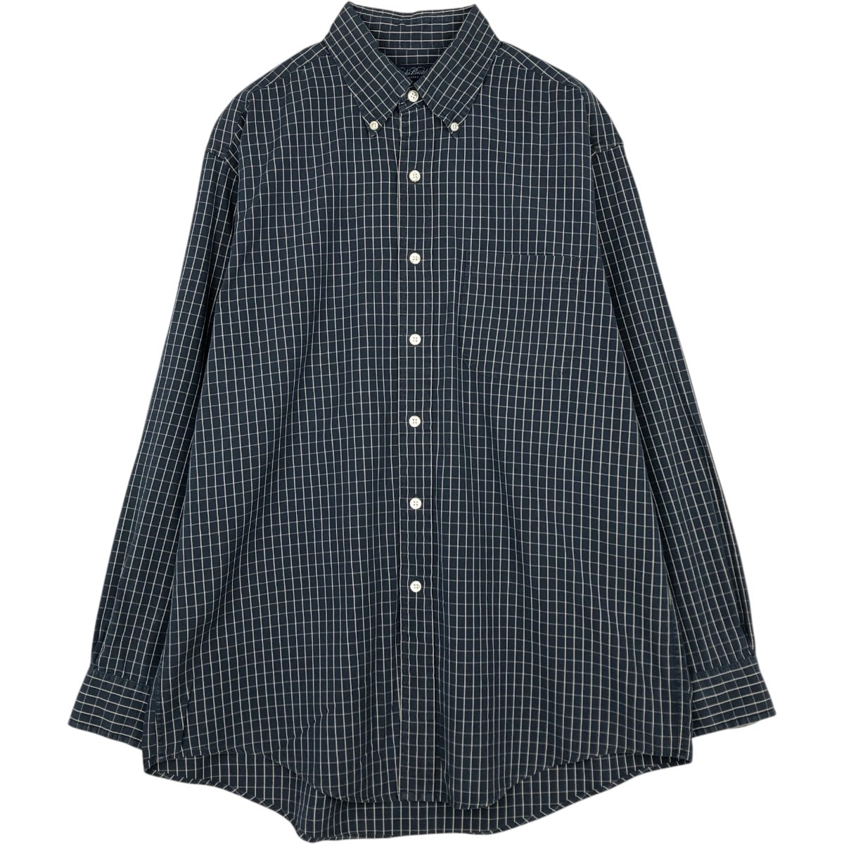 古着 ブルックスブラザーズ Brooks Brothers 長袖 ボタンダウンチェックシャツ メンズM相当/eaa676477