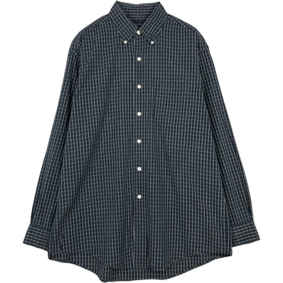 古着 ブルックスブラザーズ Brooks Brothers 長袖 ボタンダウンチェックシャツ メンズM相当/eaa676477