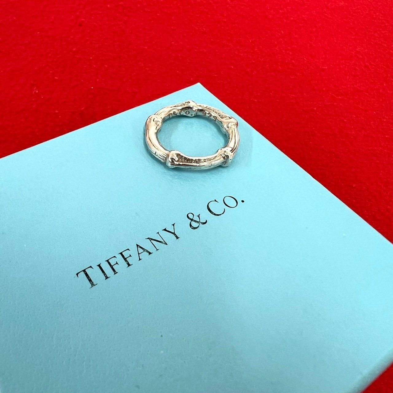 TIFFANY&Co. ティファニー バンブー リング シルバー925 リング・指輪 8号 シルバー
 17502