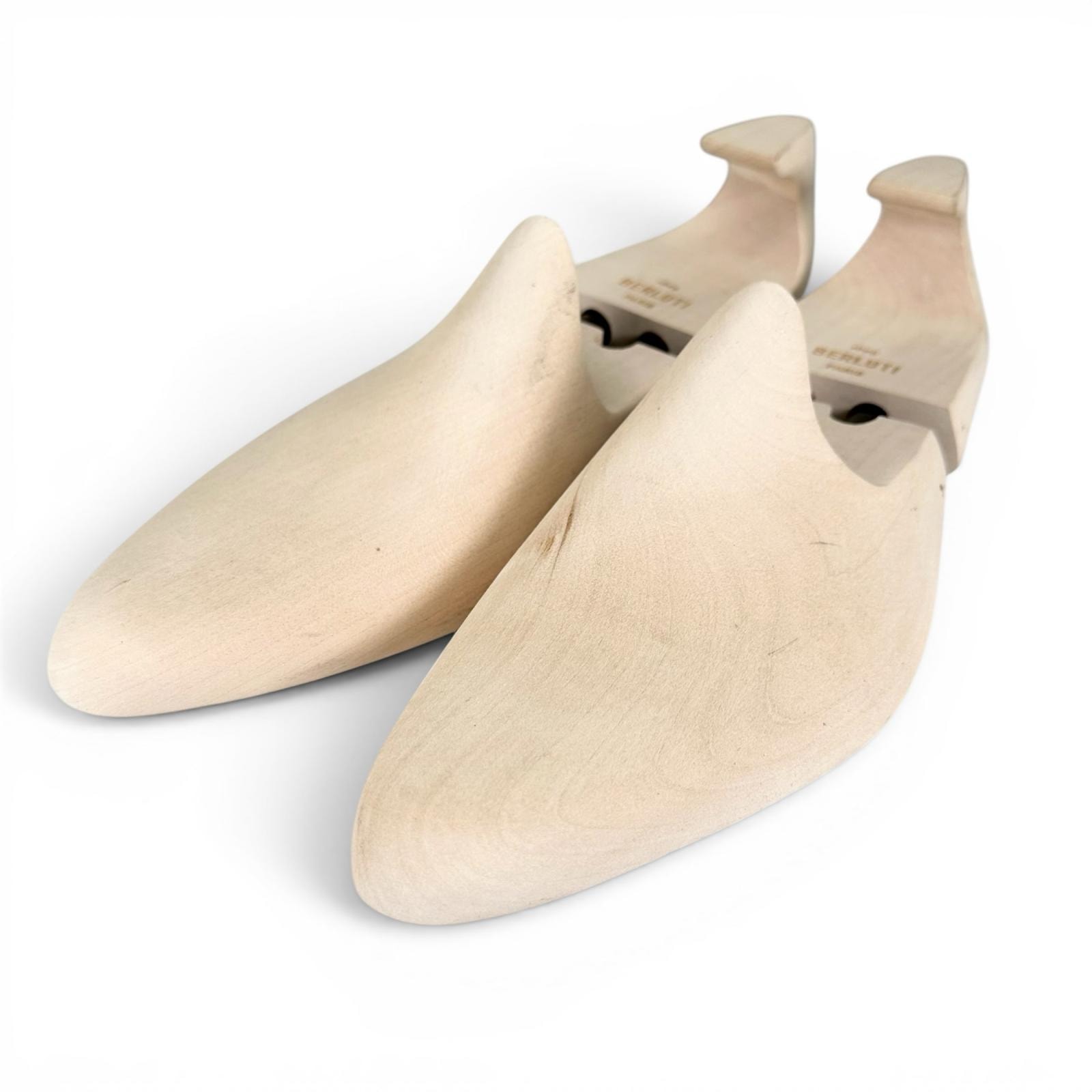 美品 ベルルッティ シューツリー ナチュラル メンズ 9