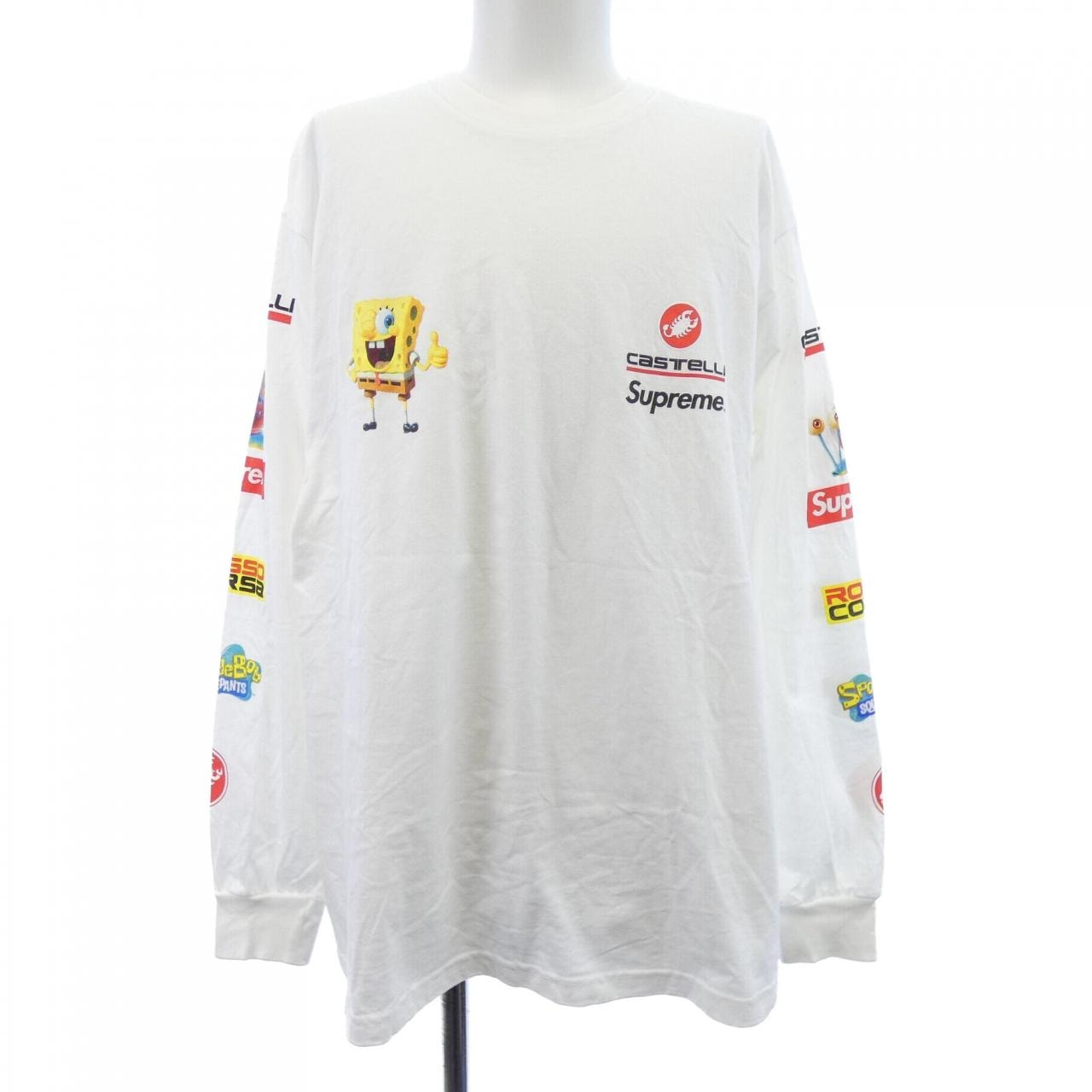 シュプリーム SUPREME SpongeBob Castelli Racing トップス