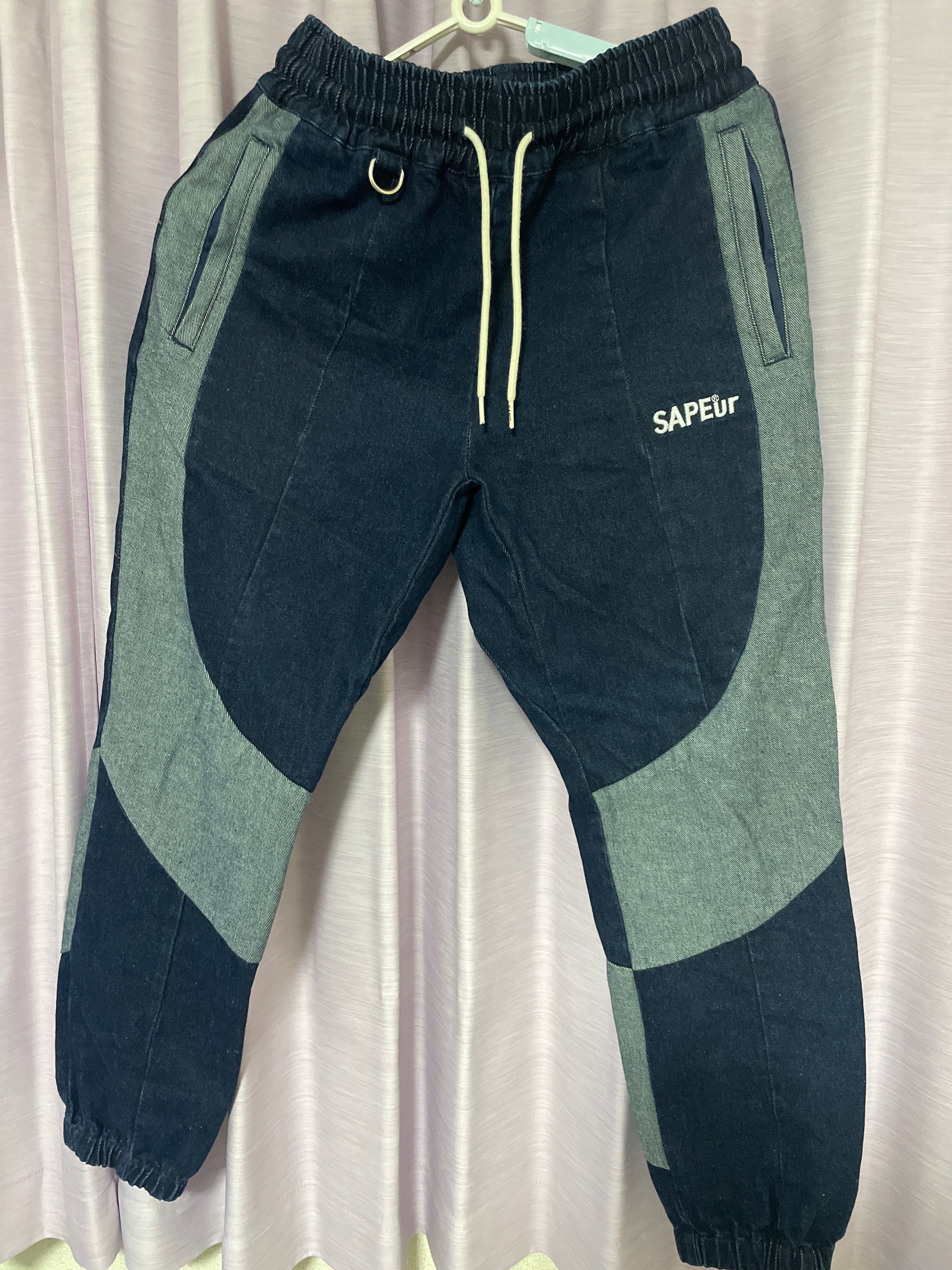 SAPEur DENIM TRACK PANTS "Indigo"