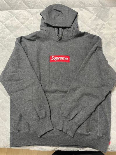 Supreme Box Logo Hooded Sweatshirt "Charcoal" (21FW)