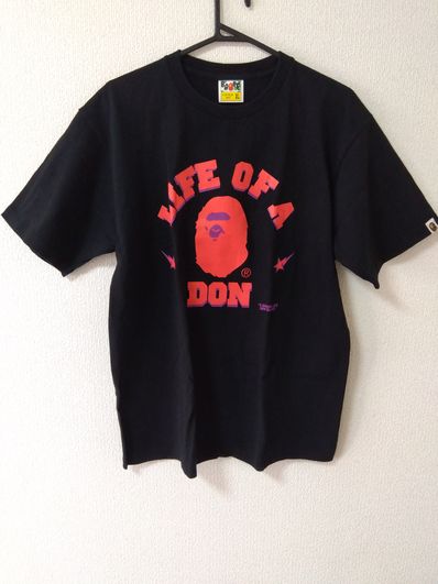 A BATHING APE X CACTUS JACK X DON TOLIVER TEE I "Black"