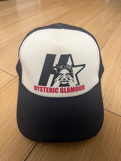 HYSTERIC GLAMOUR Star Evil Mesh Cap "Black" 02243QH02