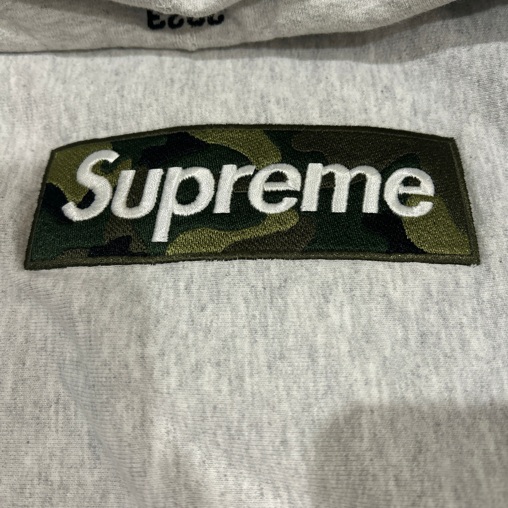 Supreme Box Logo Hooded Sweatshirt "Ash Grey" (23FW)