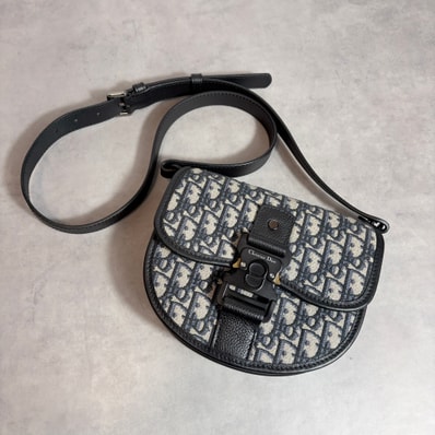 Dior Gallop Bag Strap Dior Oblique Jacquard "Beige/Black"