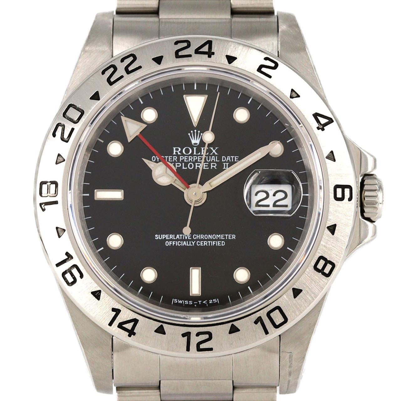 ROLEX Explorer II "Black/Stainless Steel"
