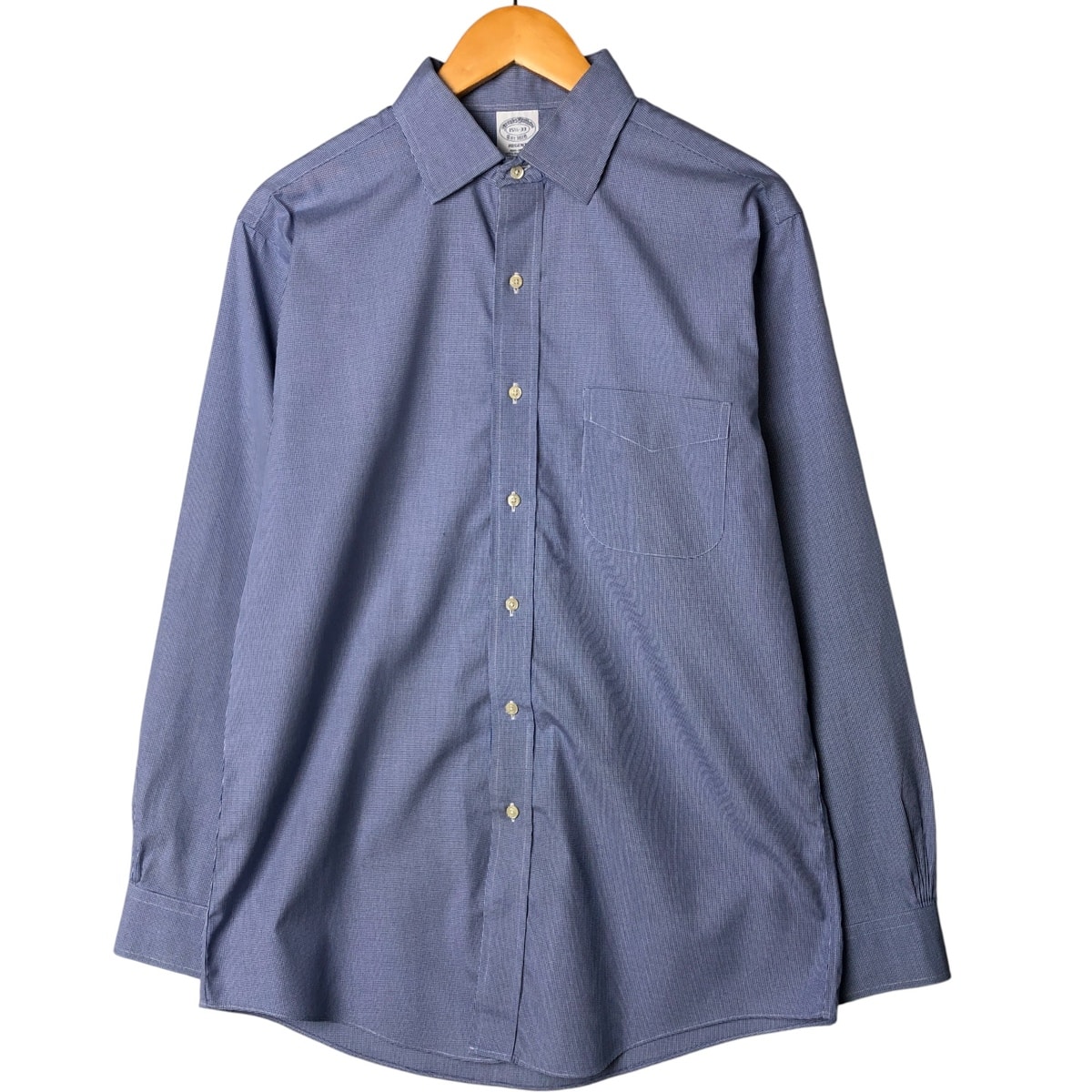 古着 ブルックスブラザーズ Brooks Brothers Est.1818 長袖 コットンチェックシャツ メンズM相当/eaa584691