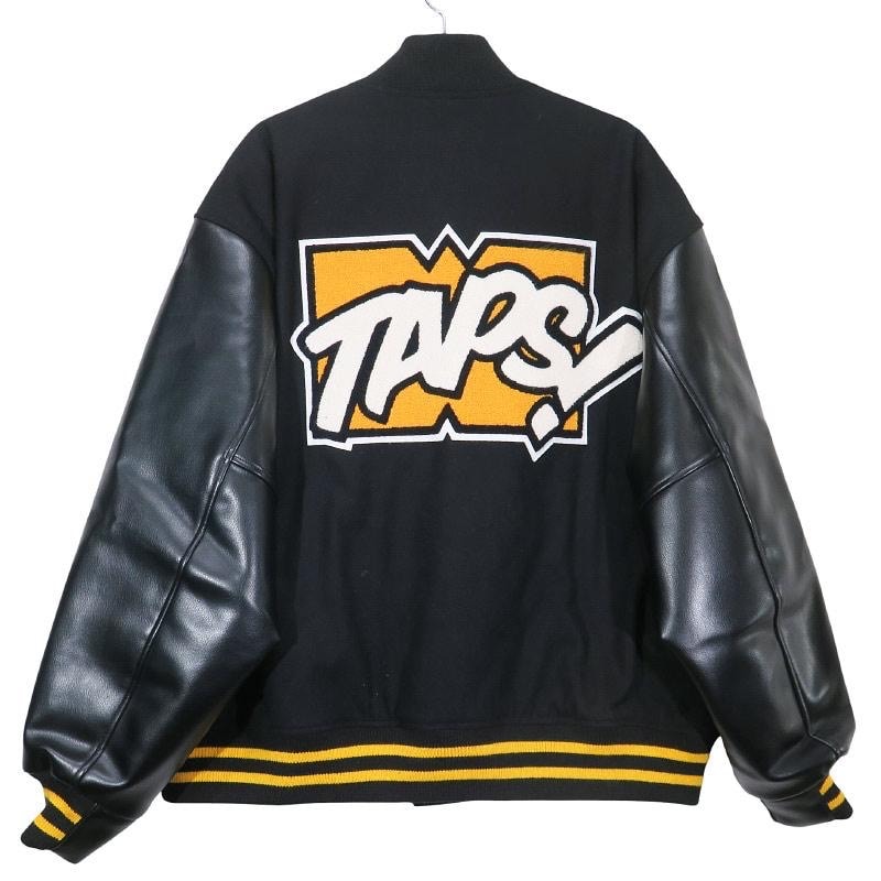 Wtaps New Year's Limited Varsity Jacket Wool. Melton. Toon! "Black"