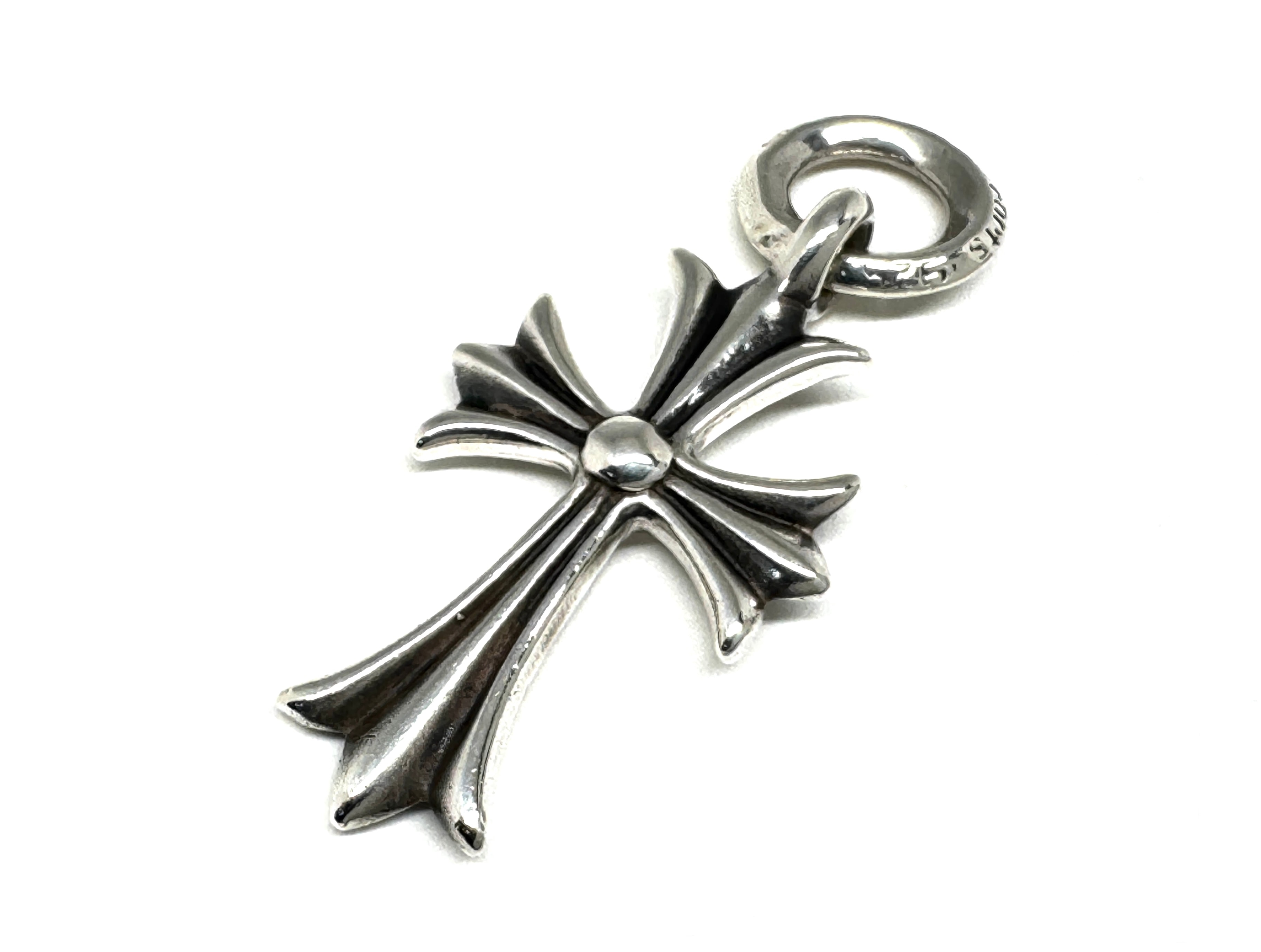 Chrome Hearts Tiny CH Cross Charm "Silver"