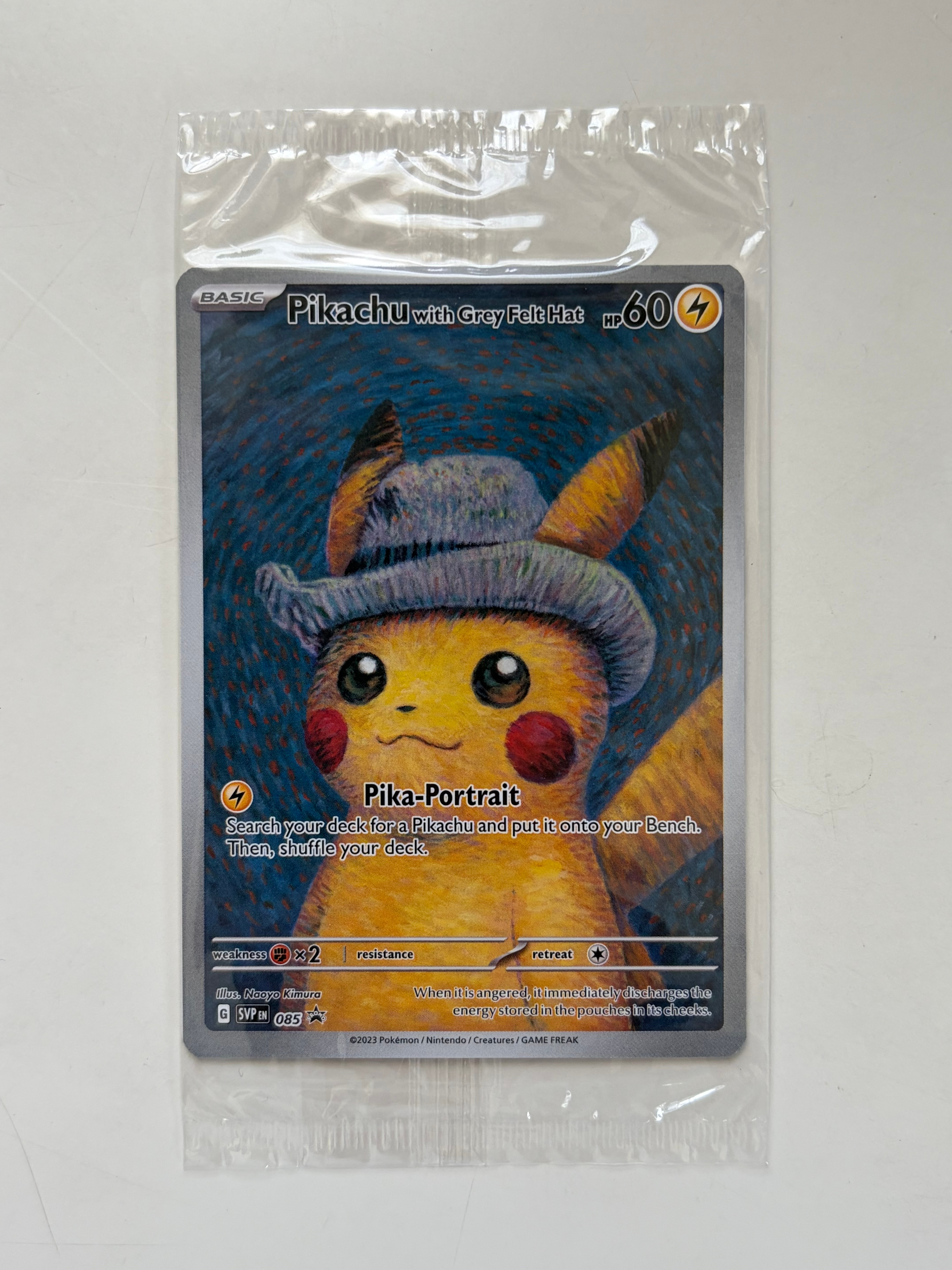 PSA10】ピカチュウ : プロモ [SVP EN 085](「ゴッホ展
