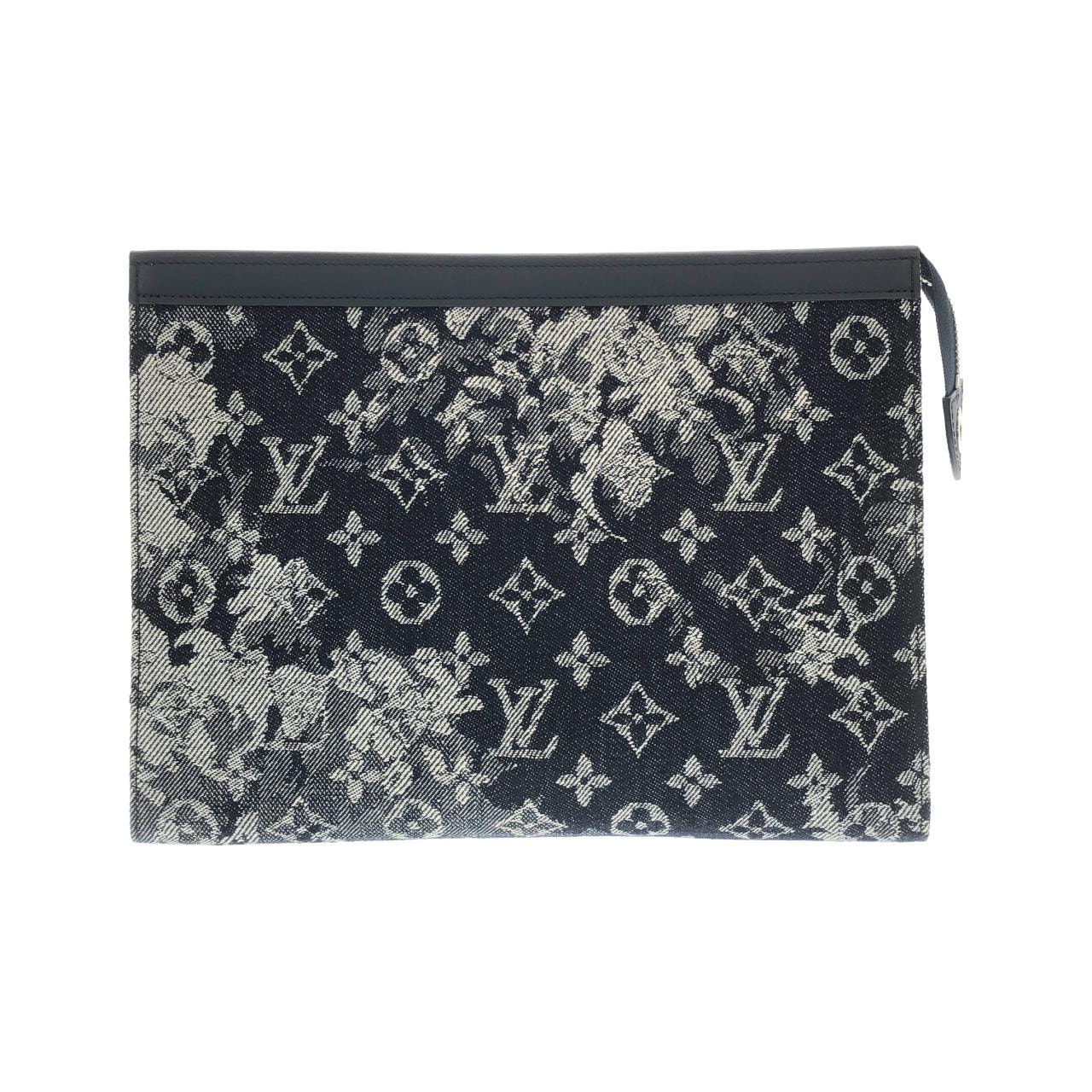 ルイヴィトン モノグラム タペストリー ポシェット ヴォワヤージュ MM M80034 バッグ