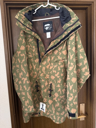 URAHARA CULTURE CLUB A BATING APE DIGITAL CAMO FIELD JACKET "DIGITAL CAMO"