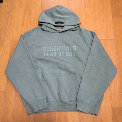 FEAR OF GOD ESSENTIALS Hoodie (Silicon Logo) "Sycamore"
