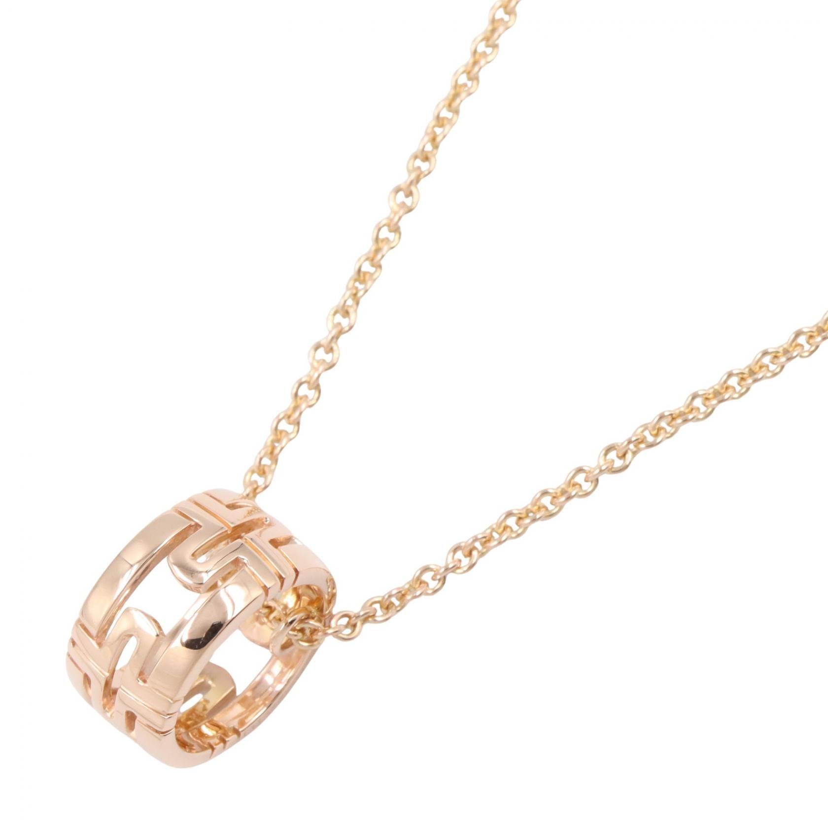 ブルガリ BVLGARI パレンテシ ネックレス ネックレス ジュエリー K18PG(ピンクゴールド) レディース ゴールド系 【中古】