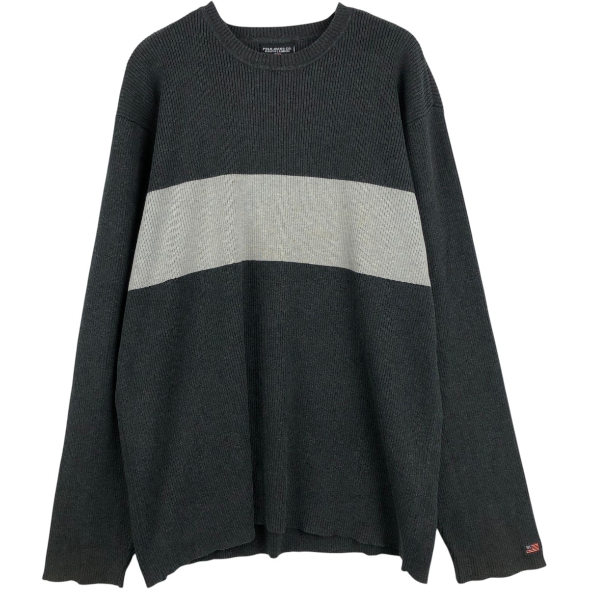 古着 ラルフローレン Ralph Lauren POLO JEANS COMPANY コットンニットセーター メンズXL相当/eaa682356