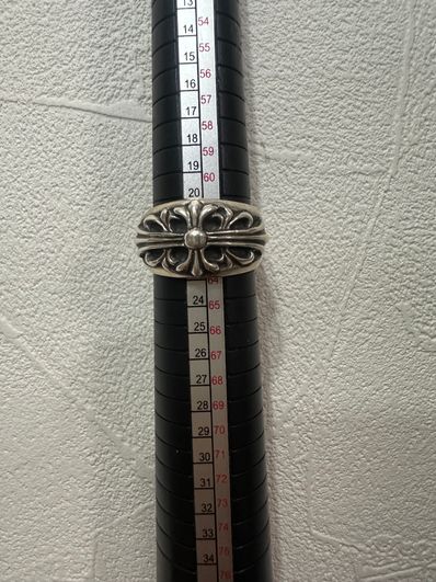 Chrome Hearts Floral Cross Ring "Silver"