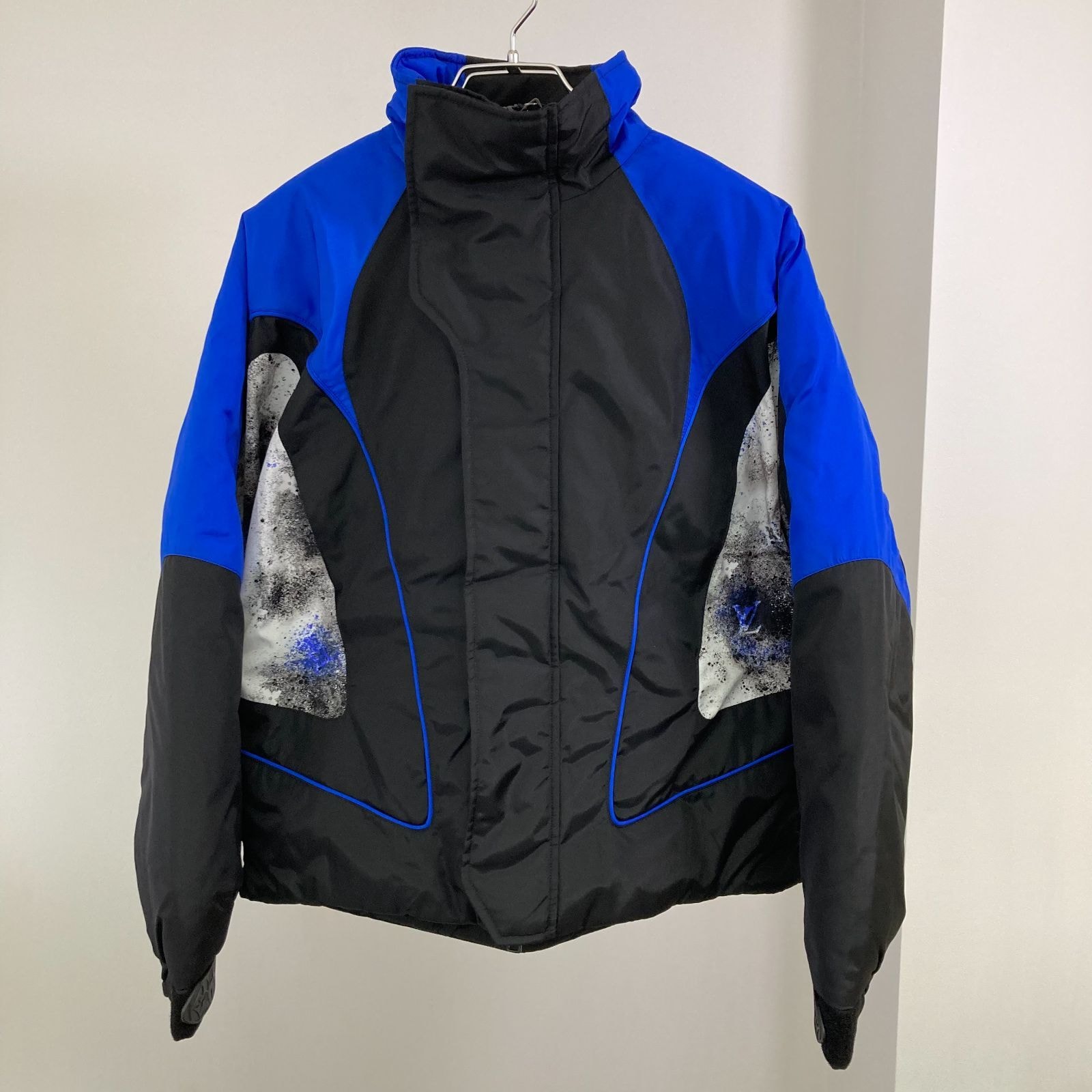 LOUIS VUITTON(ルイヴィトン) HIB30WRWK モノグラム サイズ46 ブルゾン ブルー×ブラック