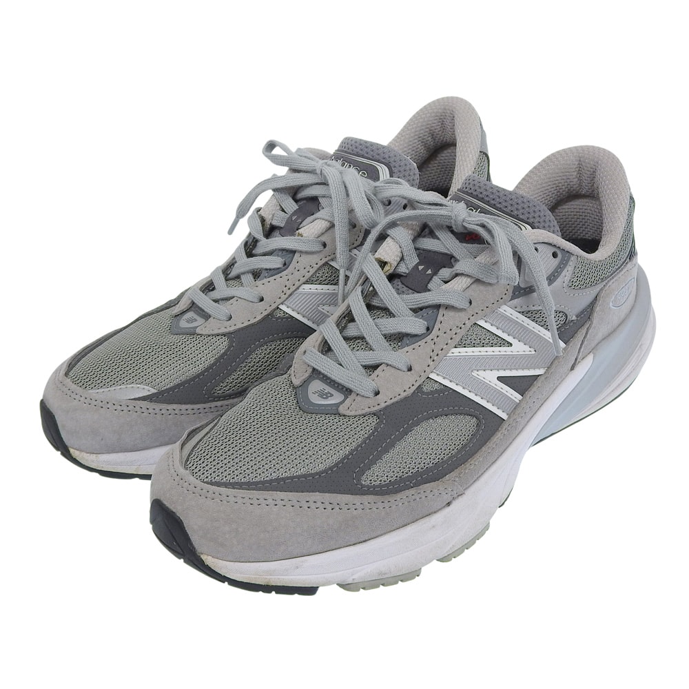 ニューバランス スエード スニーカー シューズ USA製 メンズ グレー 27cm M990GL6 9(US)