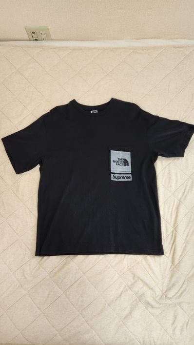 Supreme x The North Face Printed Pocket Tee "Black"