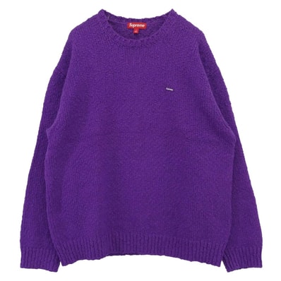 Supreme Bouclé Small Box Sweater "Purple"