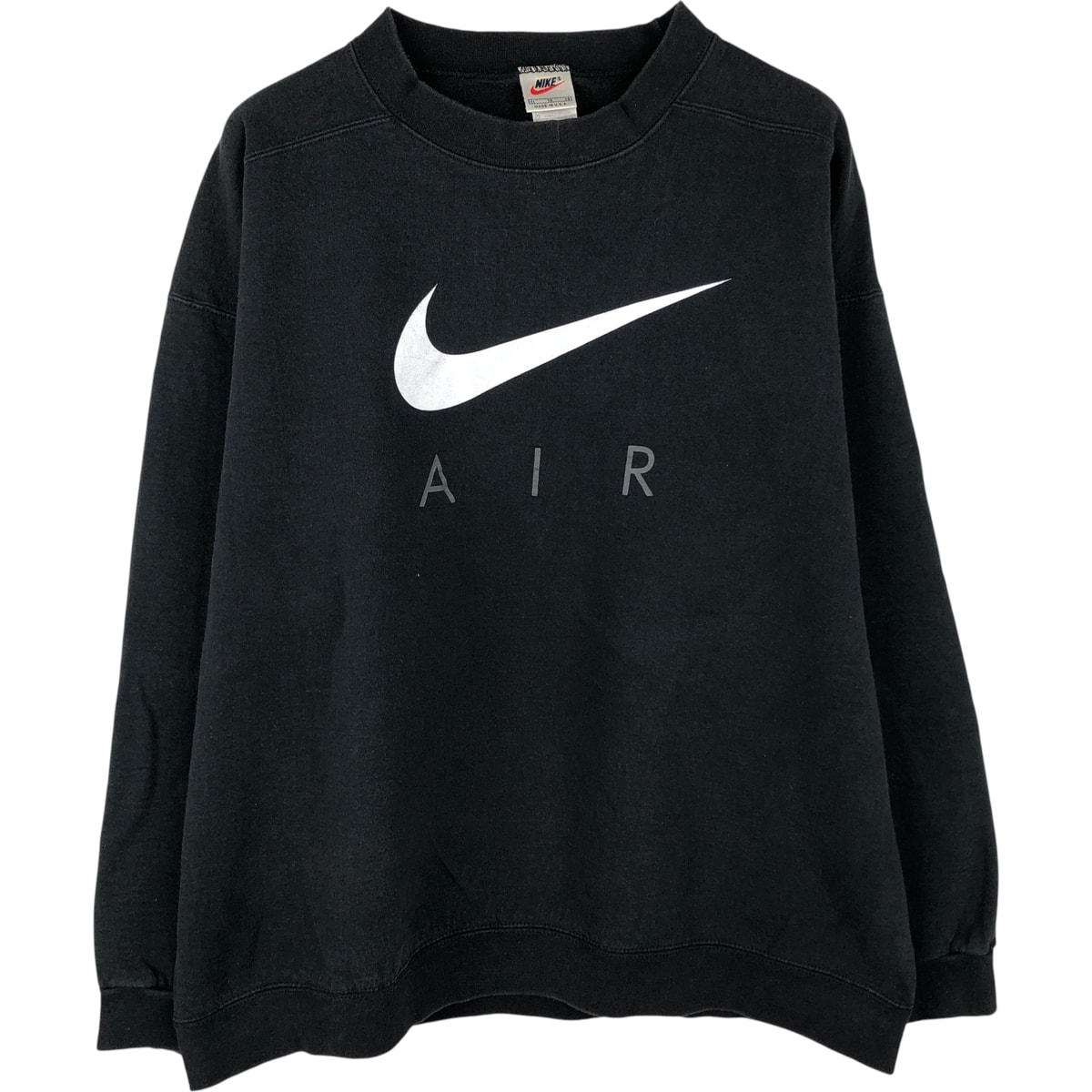 古着 90年代 ナイキ NIKE AIR ロゴスウェットシャツ トレーナー USA製 メンズXL相当 ヴィンテージ/eaa615577