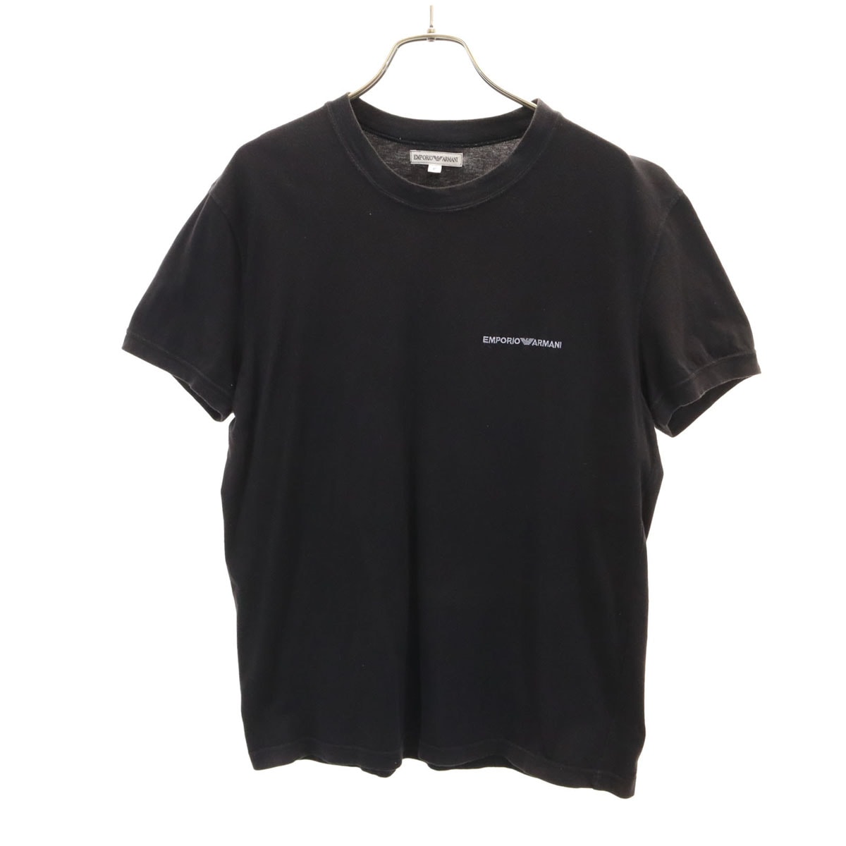 Emporio Armani エンポリオアルマーニ 日本製 半袖 Tシャツ F ブラック
