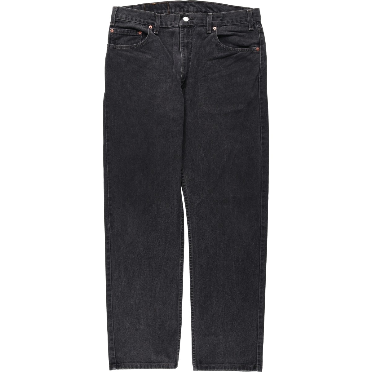 古着 00年代 リーバイス Levi's 505 REGULAR FIT STRAIGHT LEG ブラックデニム テーパードデニムパンツ カナダ製 メンズw36相当/eaa649309