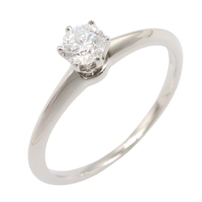 ティファニー TIFFANY&CO ダイヤ リング リング・指輪 ジュエリー Pt950プラチナ ダイヤモンド レディース シルバー系 / クリア系 【中古】