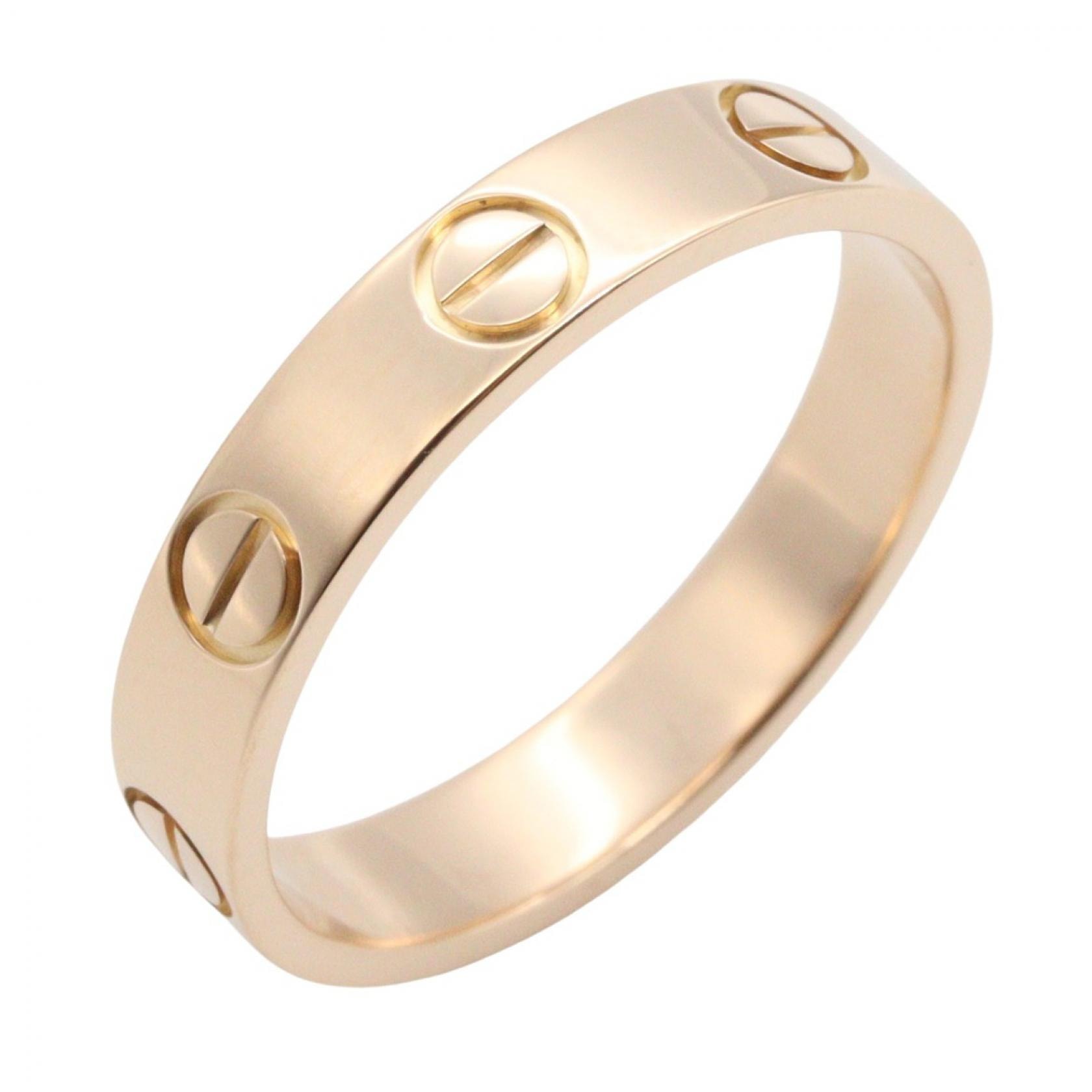 カルティエ CARTIER ミニラブリング リング・指輪 ジュエリー K18PG(ピンクゴールド) レディース ゴールド系 B4085200 【中古】