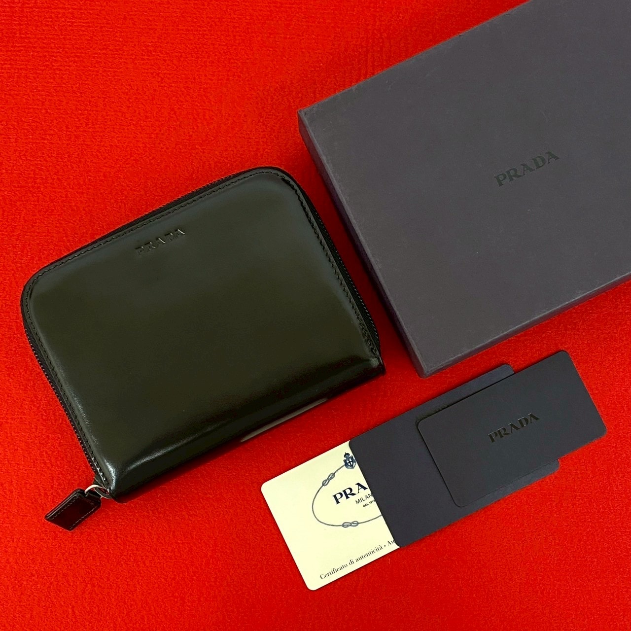 WACKO MARIA Speak Easy / Round Zip Wallet 