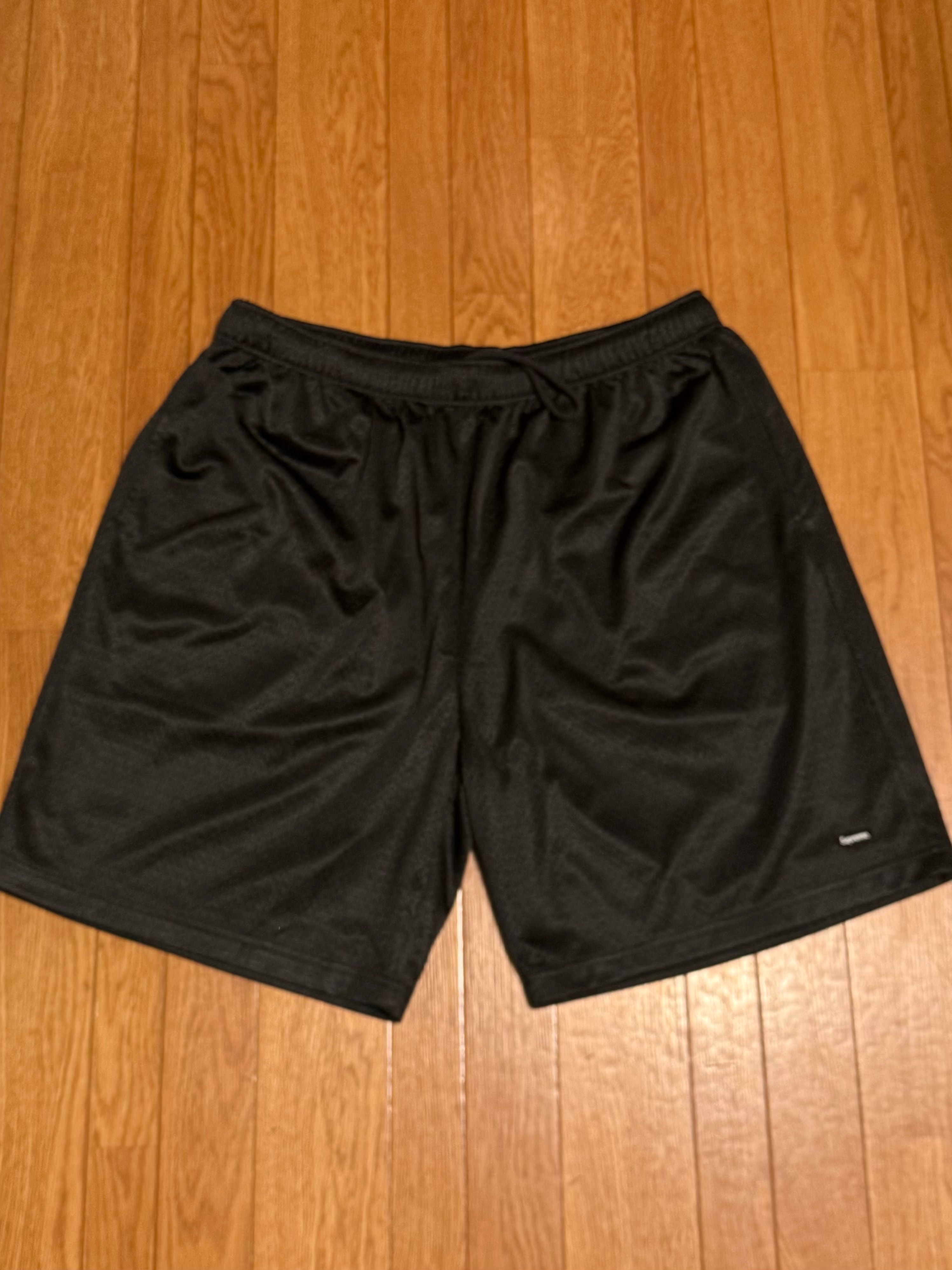 Supreme Small Box Baggy Mesh Short "Black" (24SS)