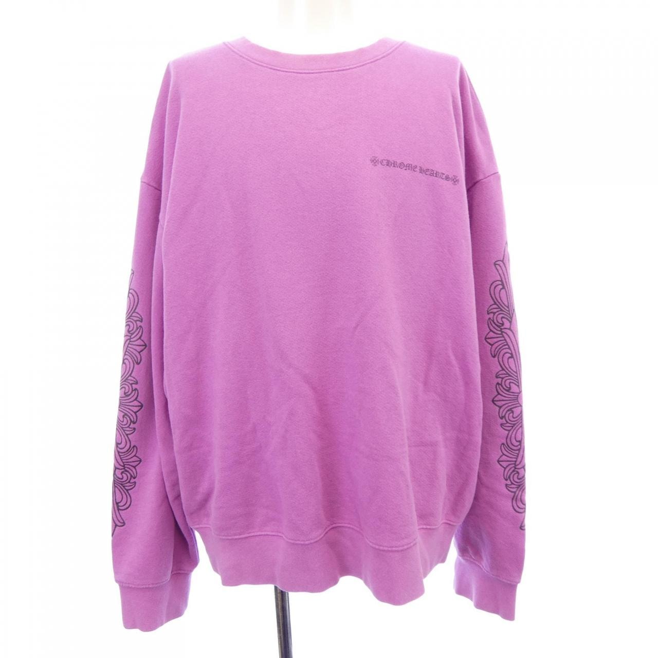 Chrome Hearts Matty Boy Spider Web Crewneck Sweatshirt "Purple"