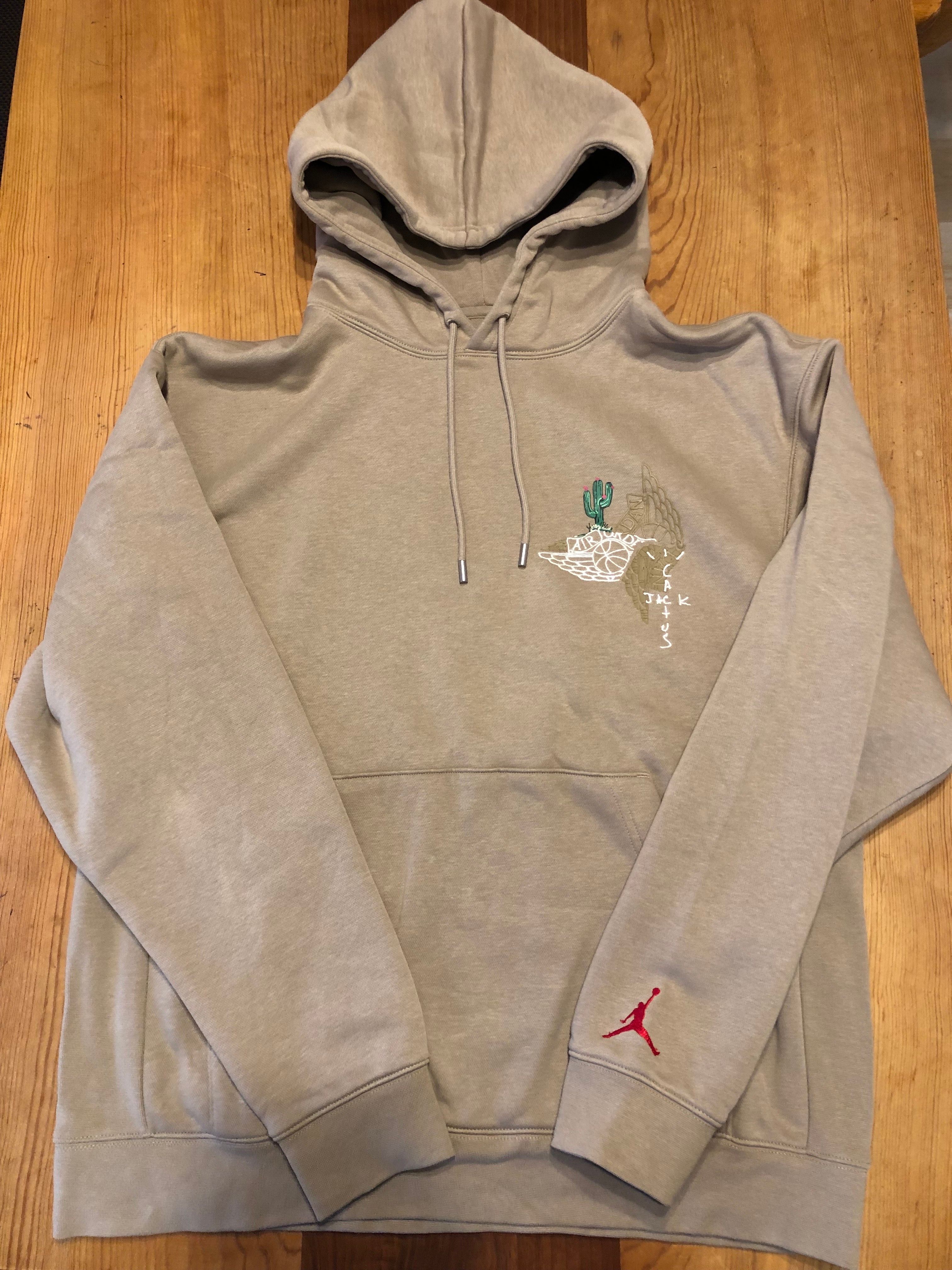Air Jordan x Travis Cactus Jack Pullover Hoodie "Khaki Desert"