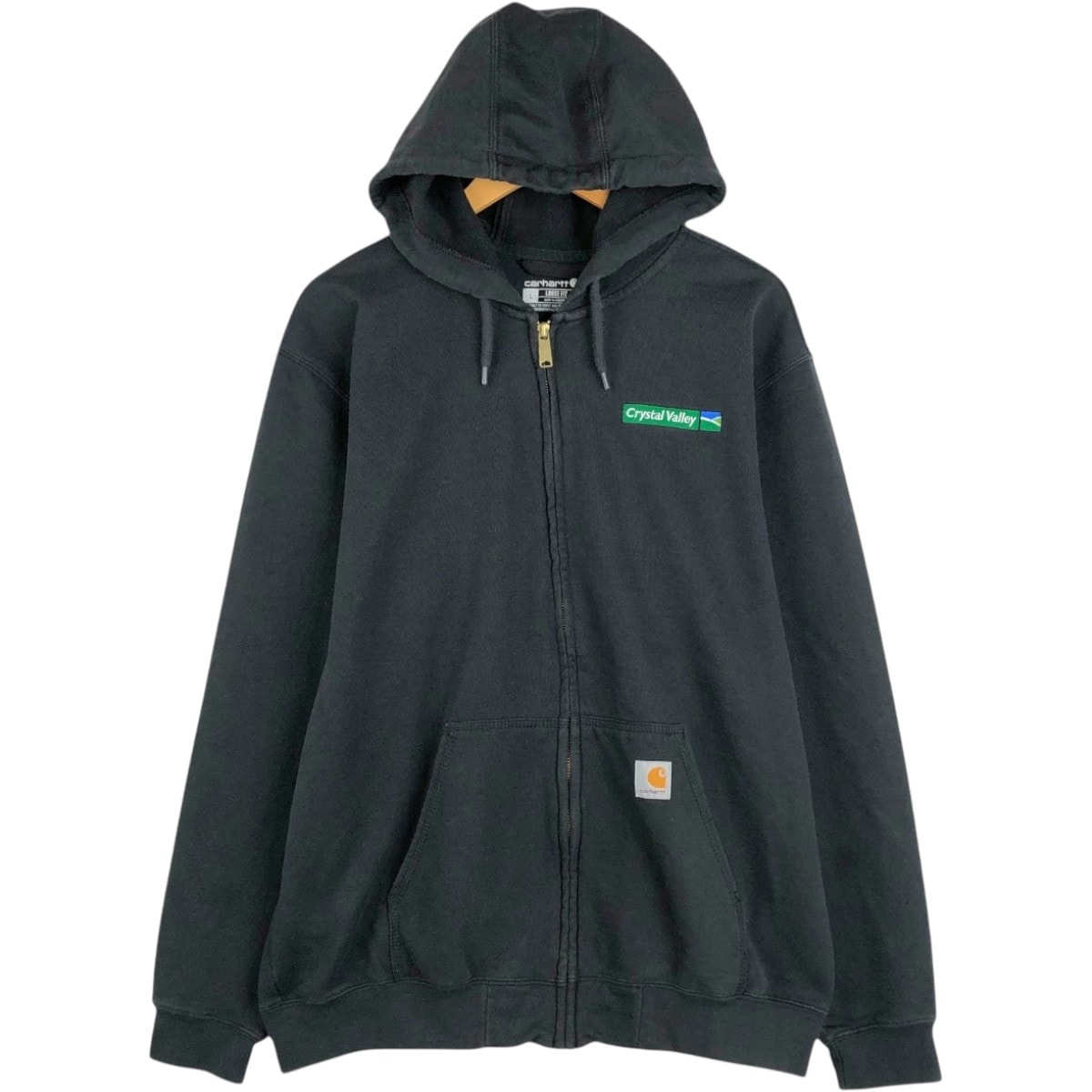 古着 カーハート Carhartt Loose Fit スウェットフルジップパーカー メンズL相当/eaa675928